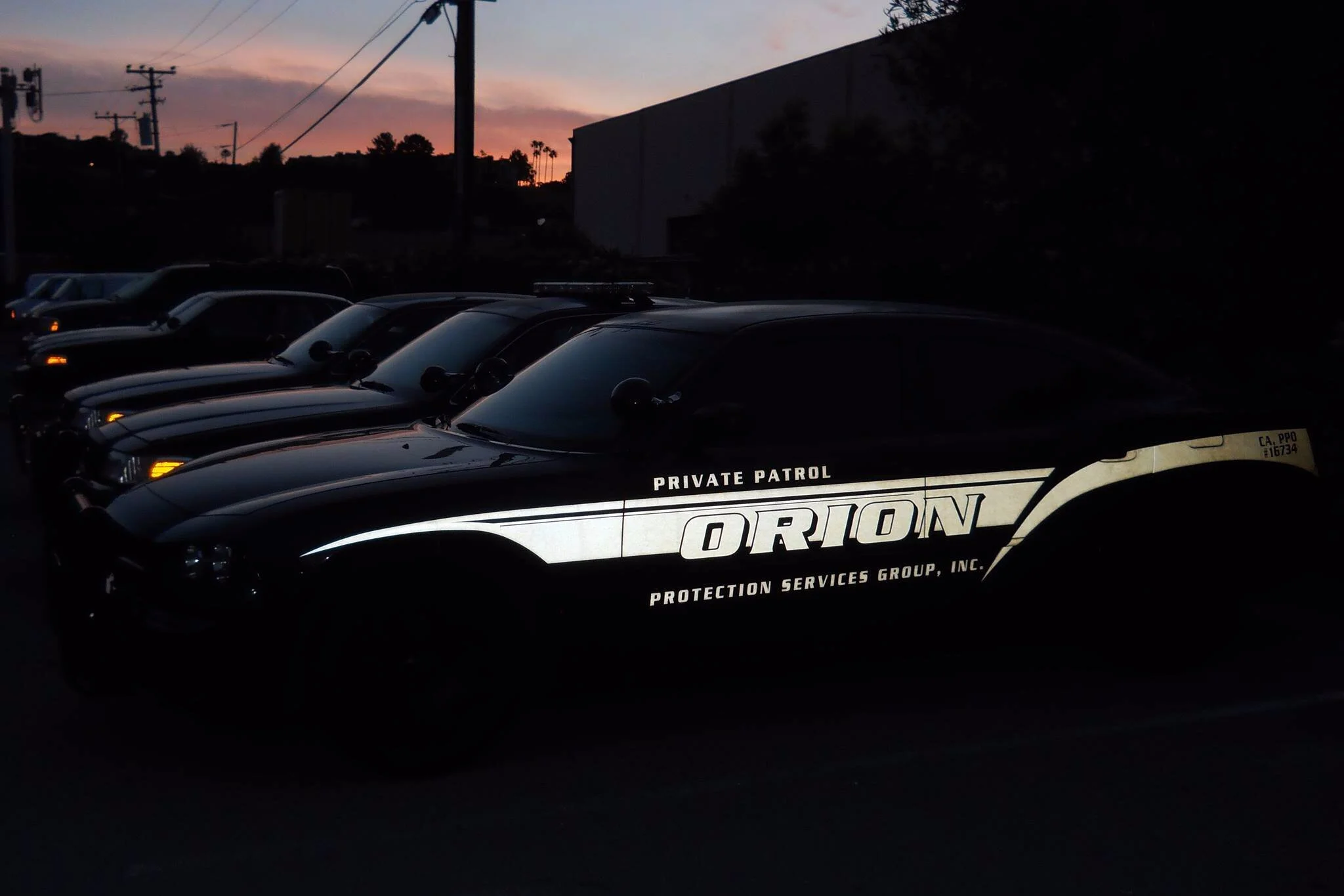 ORION patrol vehicles