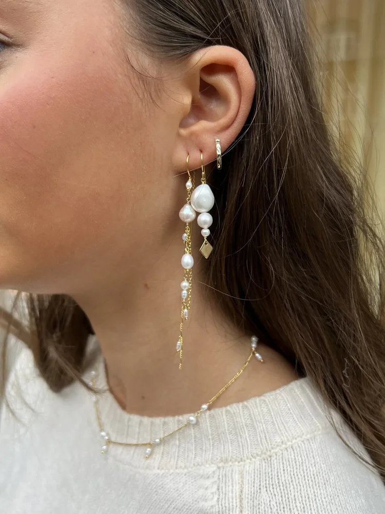 Øreringe lavet hos SMYKBAR