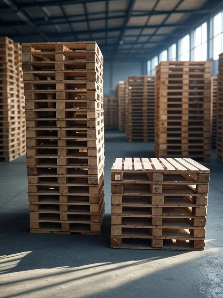 Eco-friendly alternatives to fumigated pallet in warehouse
