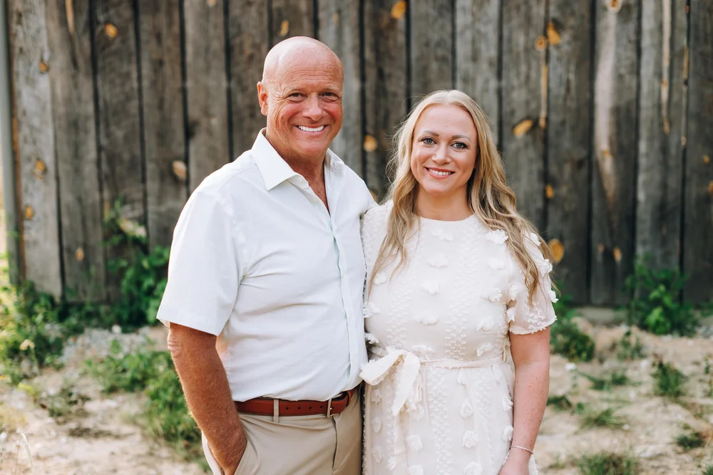 Bob Waters and Stephanie Beck, father-daughter owners of Heritage Pallets of Georgia