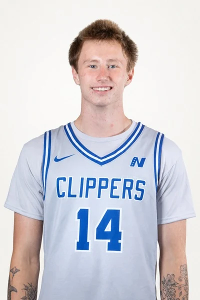 Kage Williams in his South Puget Sound Clippers number 14 jersey