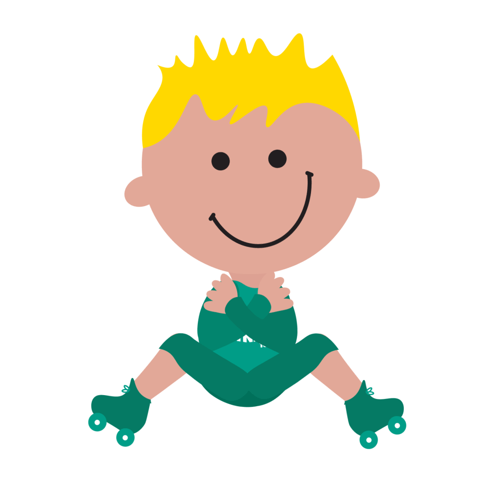 Zac — RollerTots character