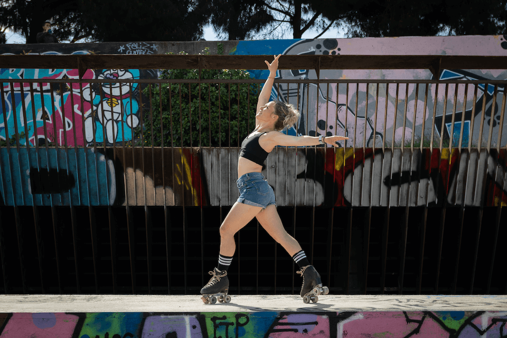 Marcela, certified RollerFitness instructor in Barcelona, Spain