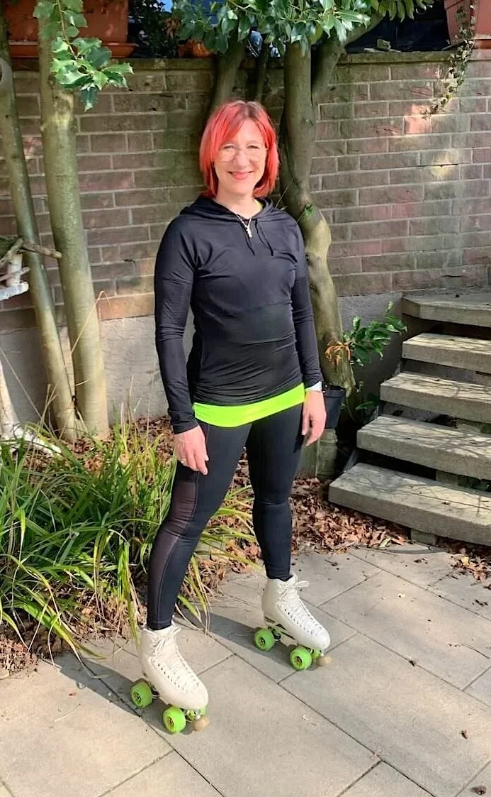 Carmen Peddell, certified RollerFitness instructor — Artistic Champion, Germany