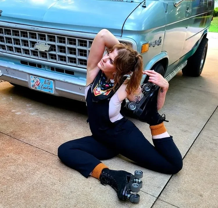Rebecca Schultz-Burger, certified RollerFitness instructor — Yoga and Adventure, Colorado USA