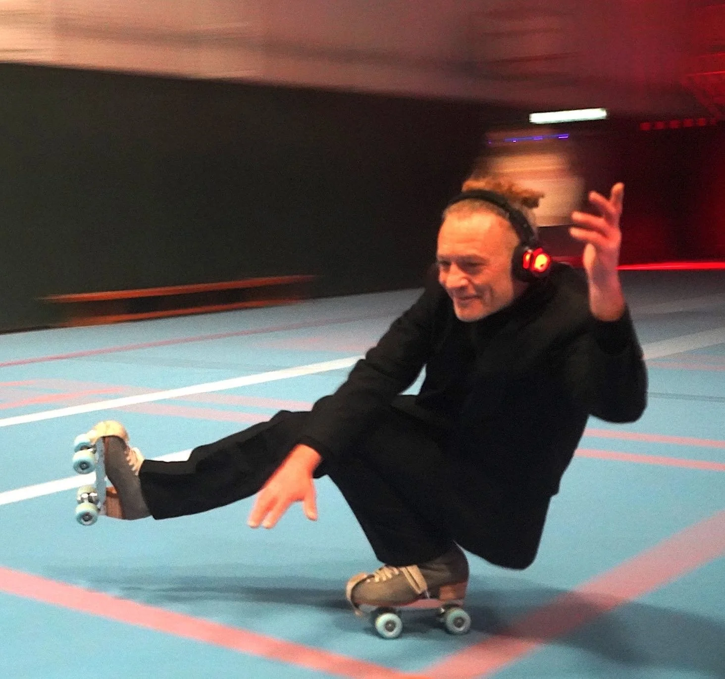 Tommy Hawke, certified RollerFitness instructor in the UK