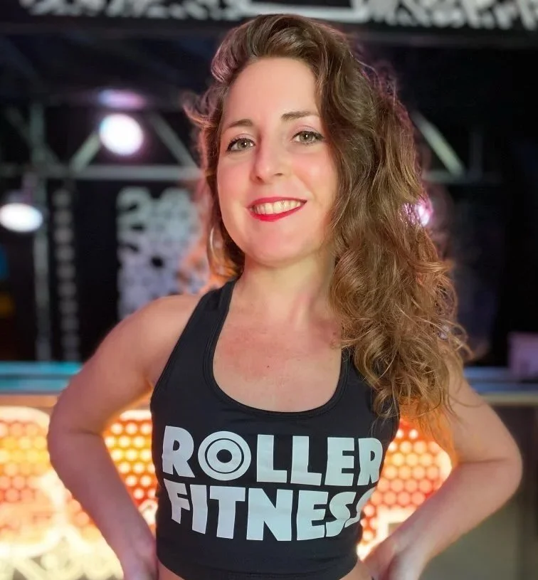 Zaira Tary, certified RollerFitness instructor and 2x International Roller Dance Champion