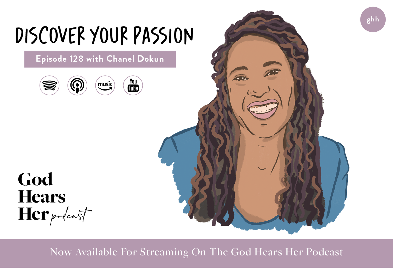 Episode 128: Discover Your Passion — God Hears Her