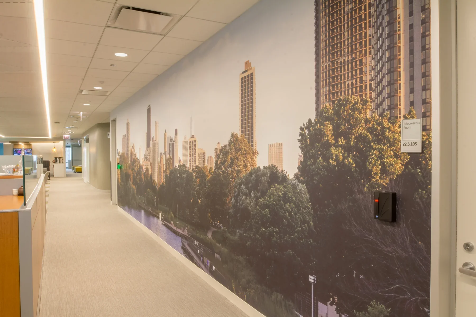 Interior wall graphics: Bring a brand story into the workplace.