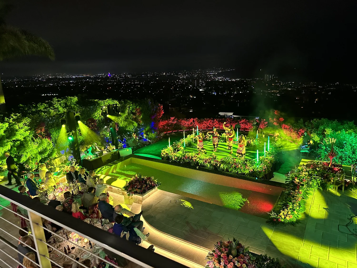 Custom event lighting