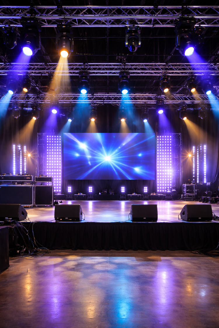 Power consultation services by Brilliant Event Lighting