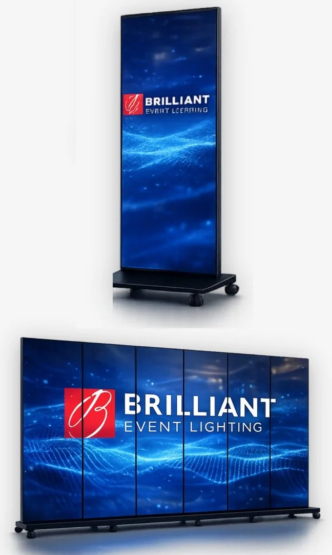 LED digital poster displays for events
