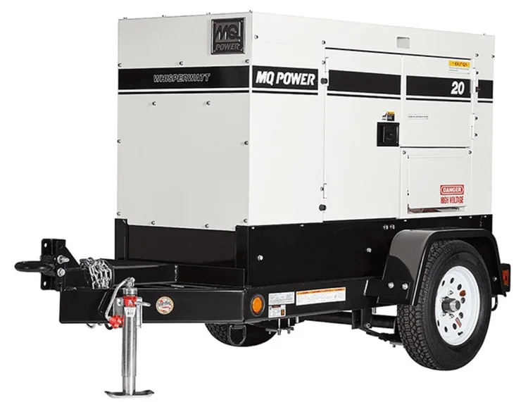 Towable generator rental for large event productions