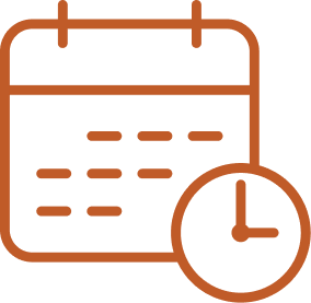 Meet every deadline icon