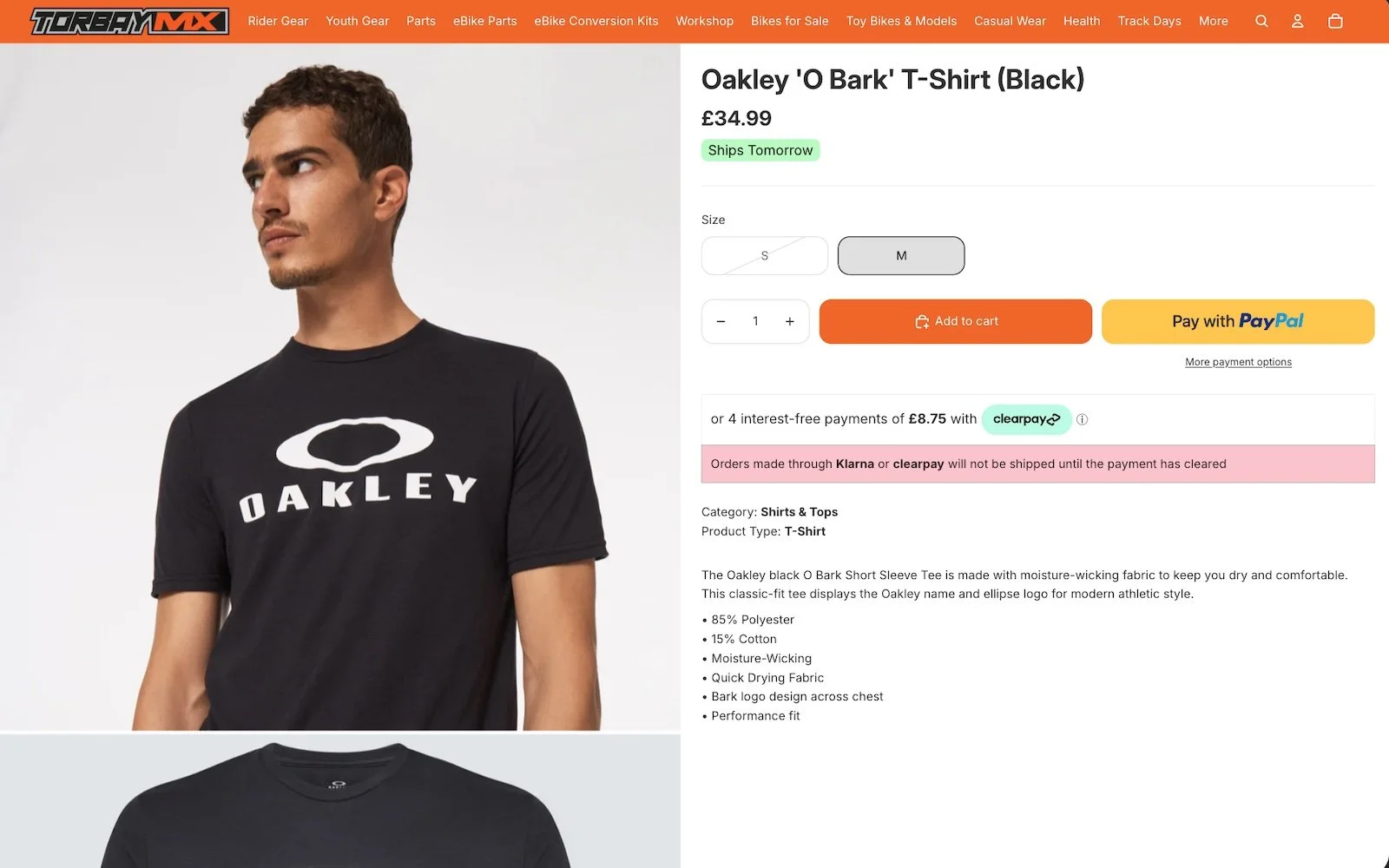 TorbayMX Shopify store screenshot