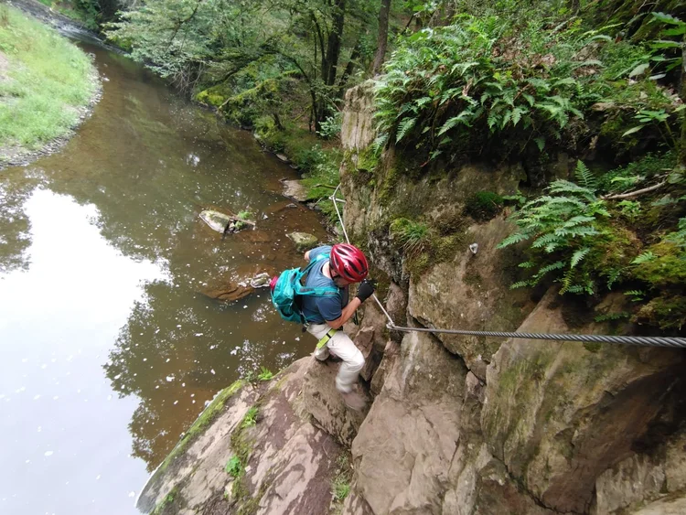 Klettersteig in Manderscheid