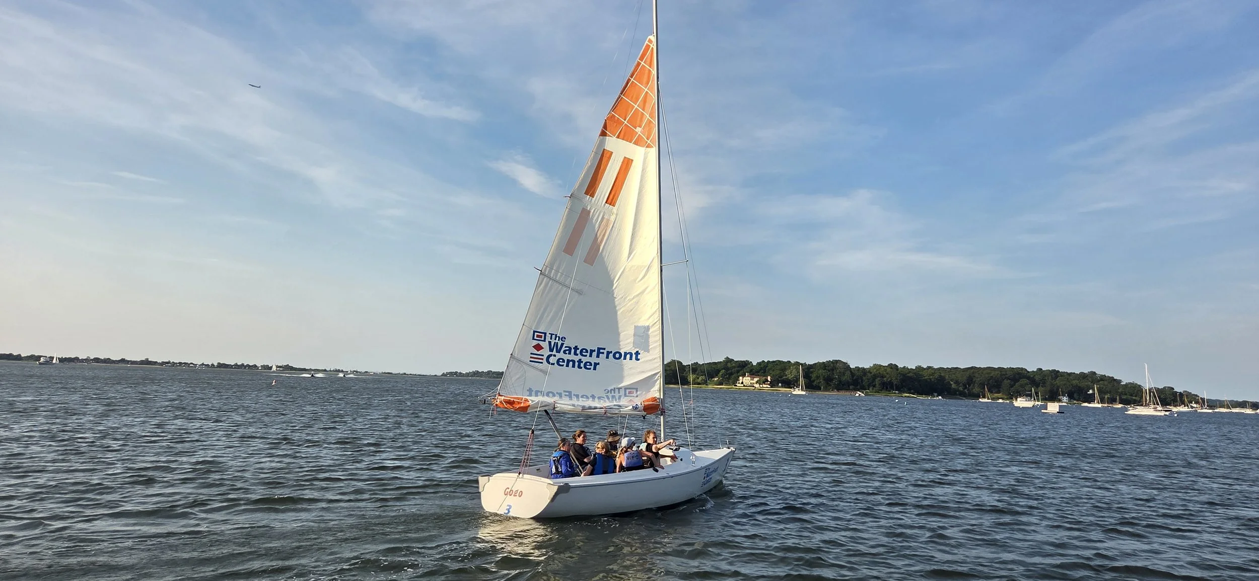 Intro to Sailing aboard a Sonar on Oyster Bay Harbor
