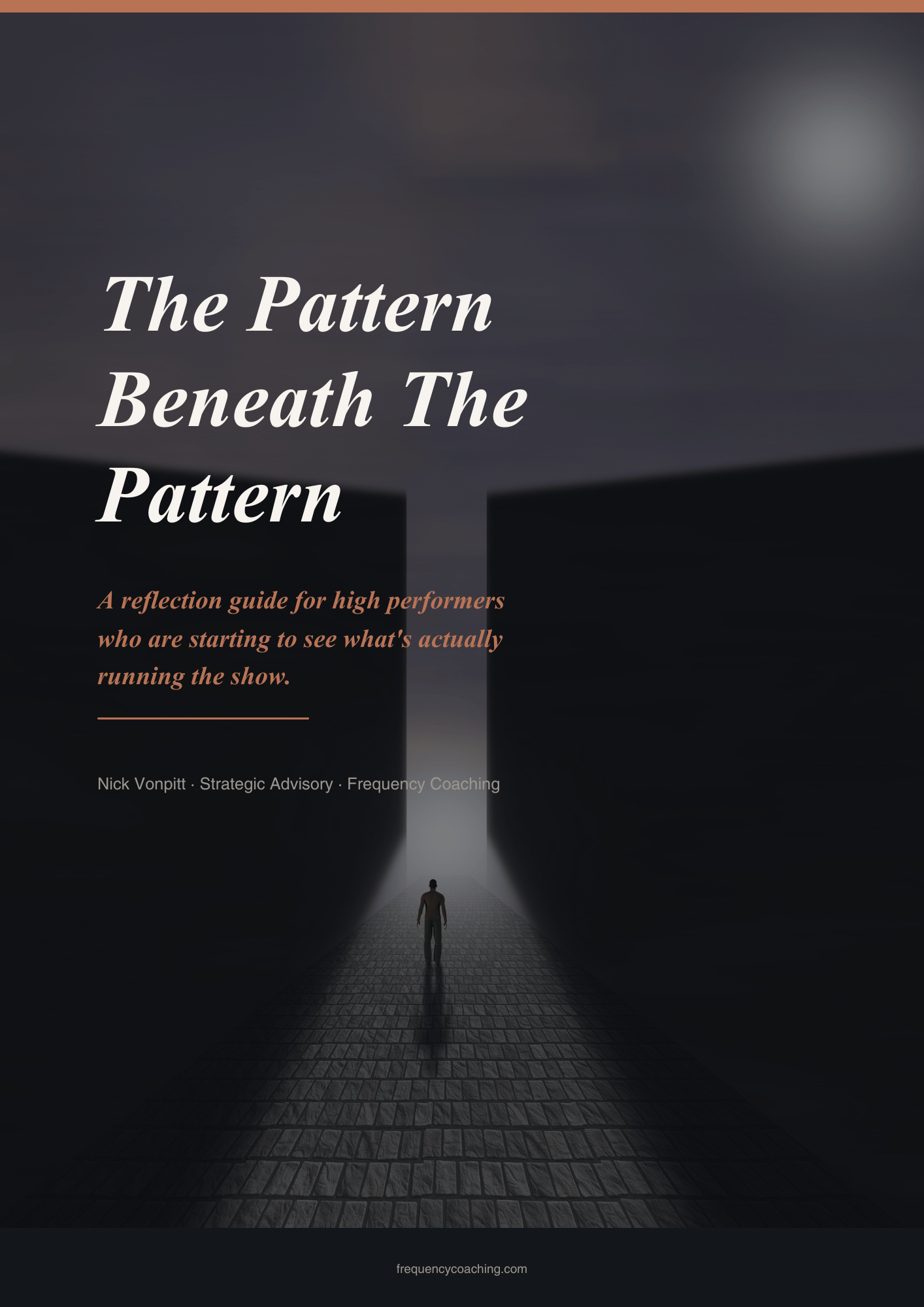 The Pattern Beneath the Performance reflection guide cover