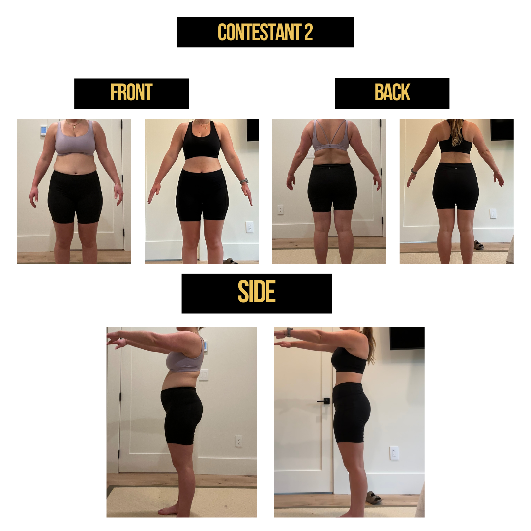 Bridal Bootcamp before and after transformation