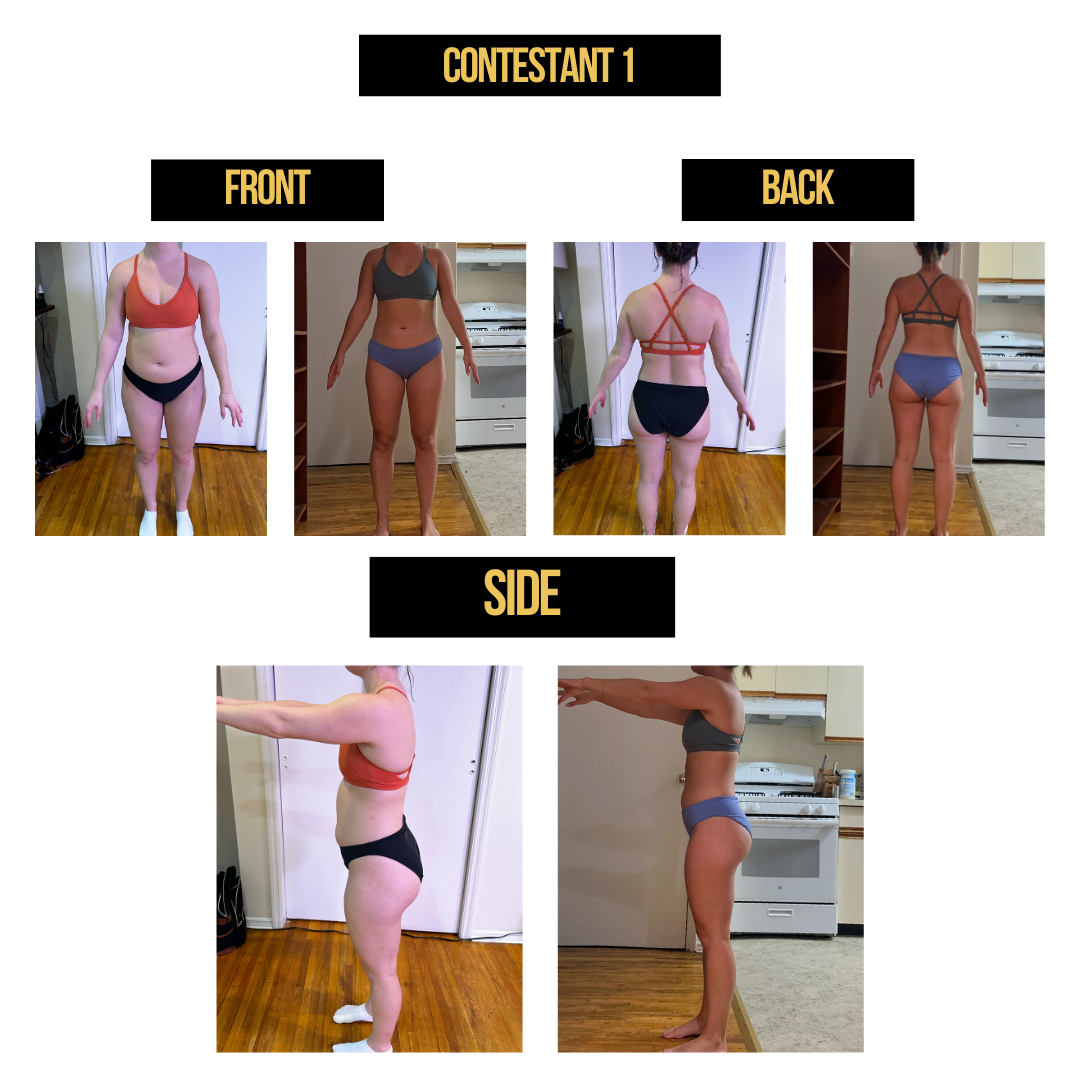 Bridal Bootcamp before and after transformation