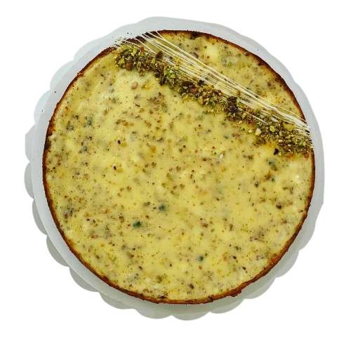 Cardamom Pistachio Cheesecake