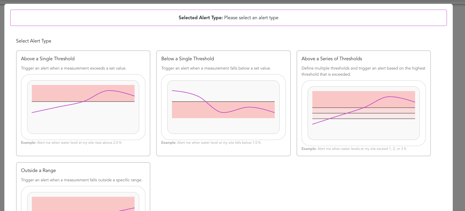 Select site screenshot