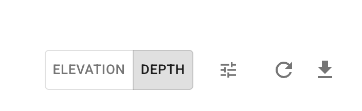 Elevation and Depth toggle