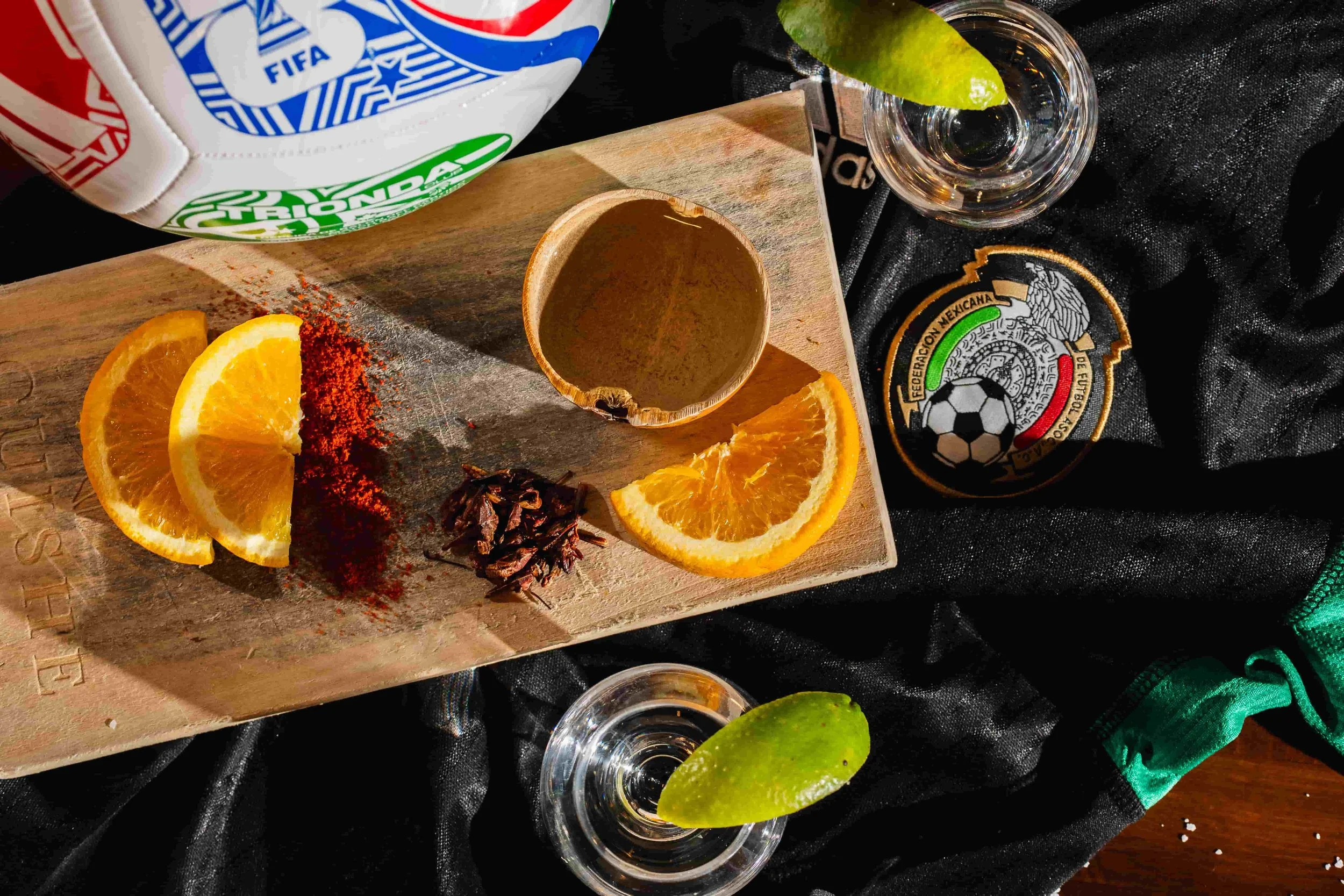 Agave spirits, neat