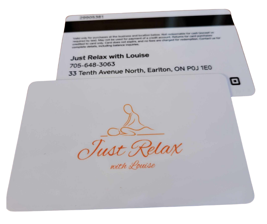 Just Relax with Louise gift cards