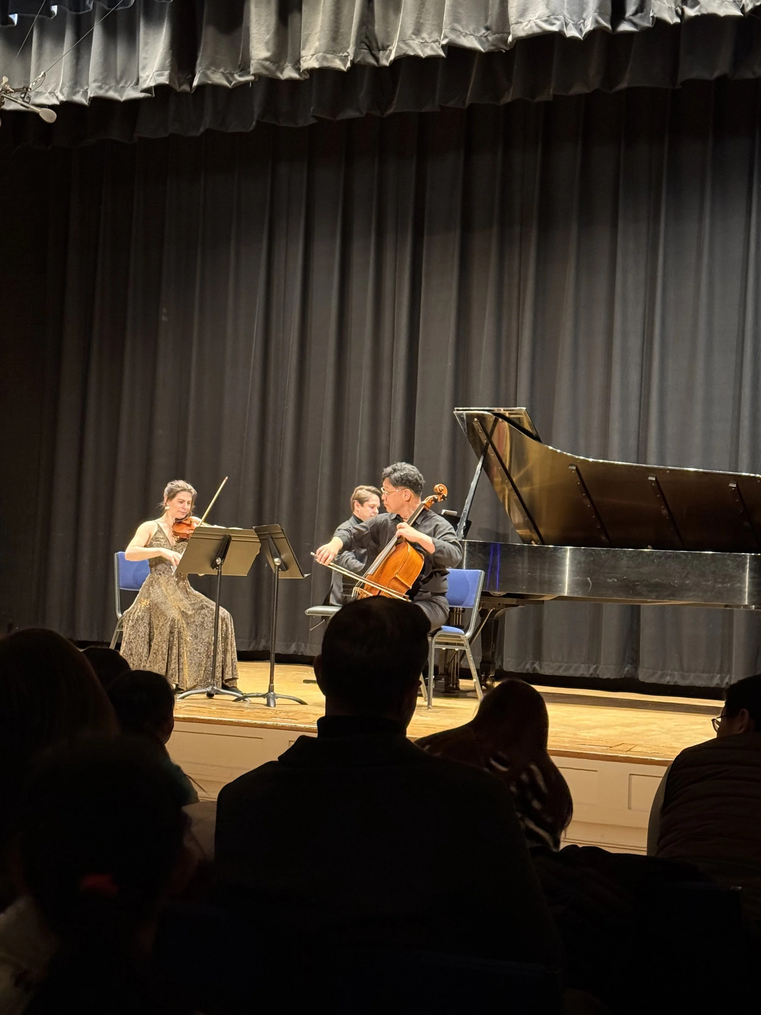 Chamber music outreach performance
