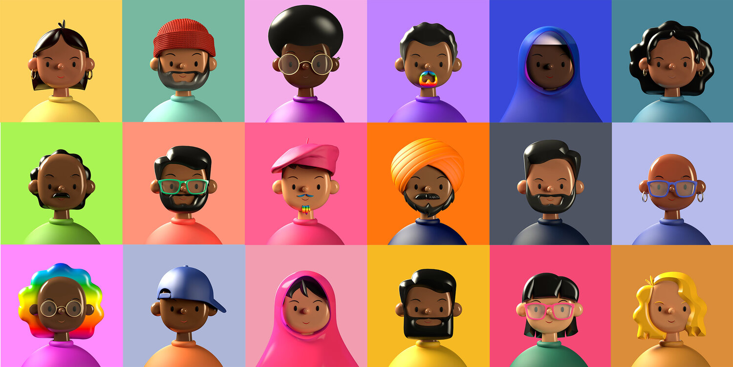 Toy Faces 3D