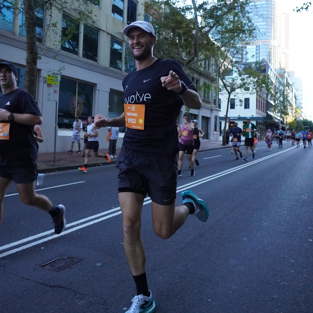 Evolve athlete running