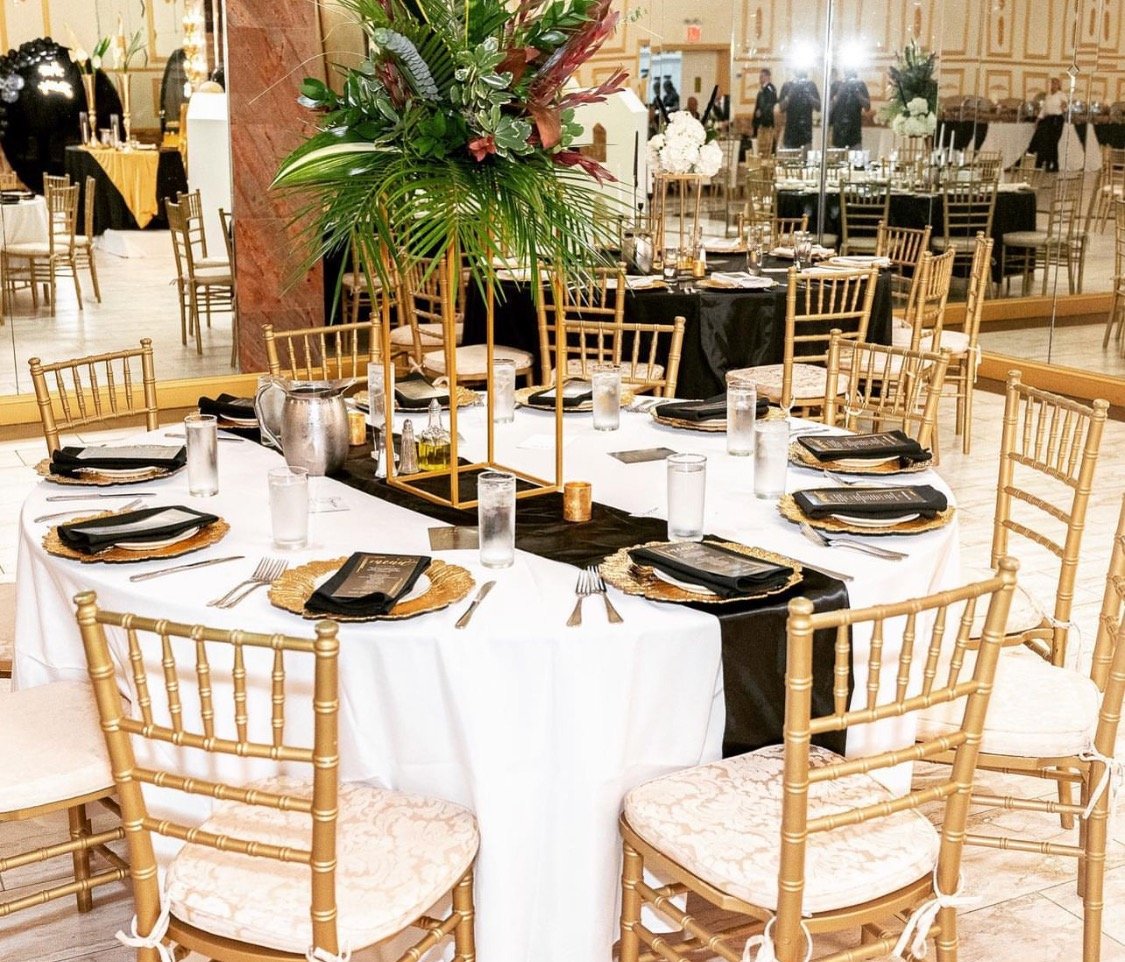 Detailed event design, styling, tablescape, and décor