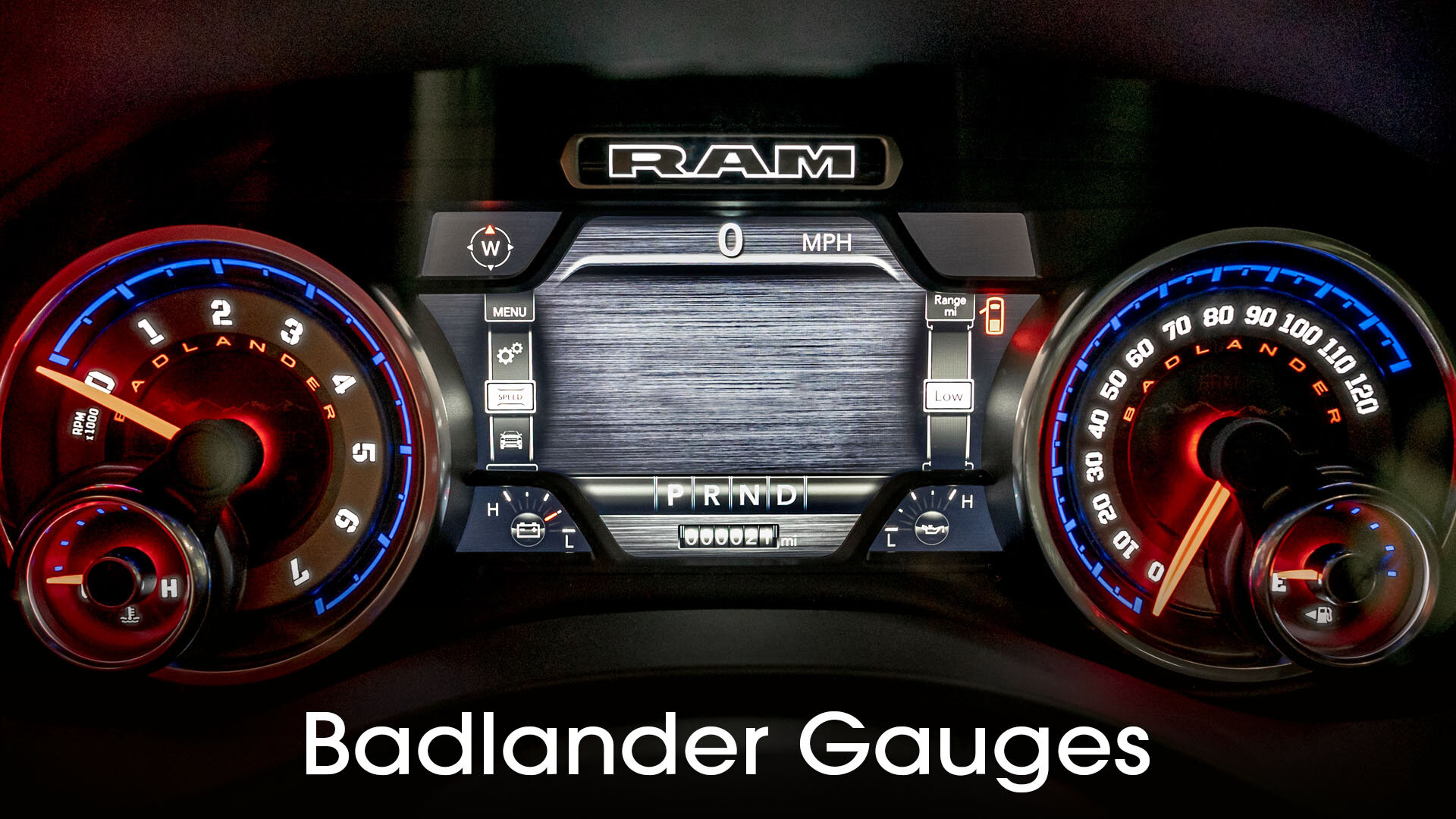 RAM Badlander Gauges