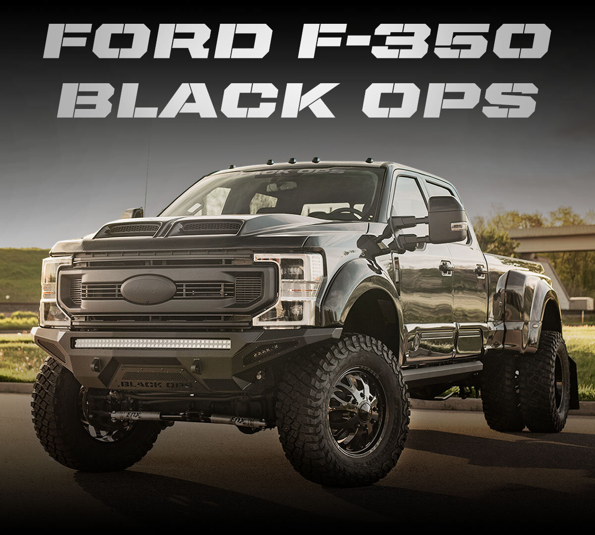 Ford F350 Black Ops