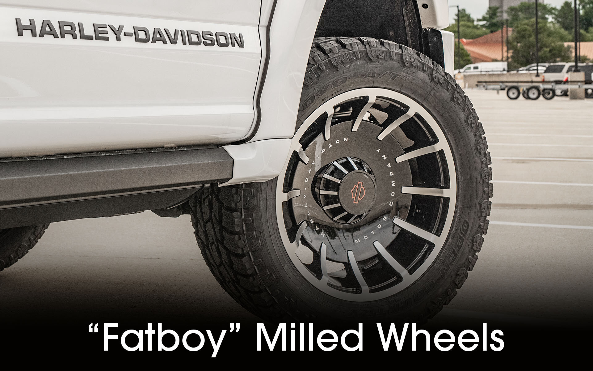 F150 Harley-Davidson Fatboy style Wheels