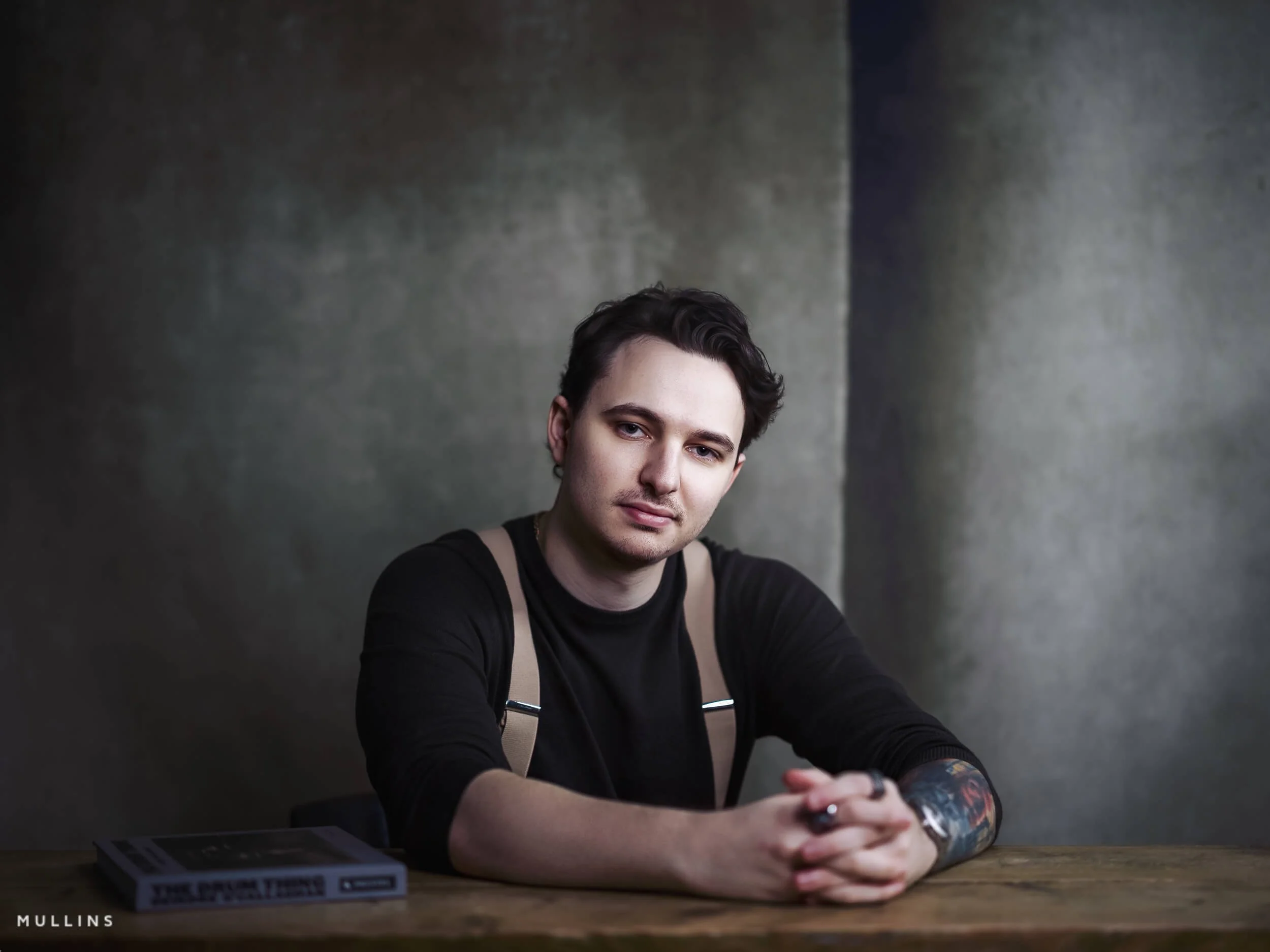 After edit portrait photographed with Fujifilm GFX in the studio