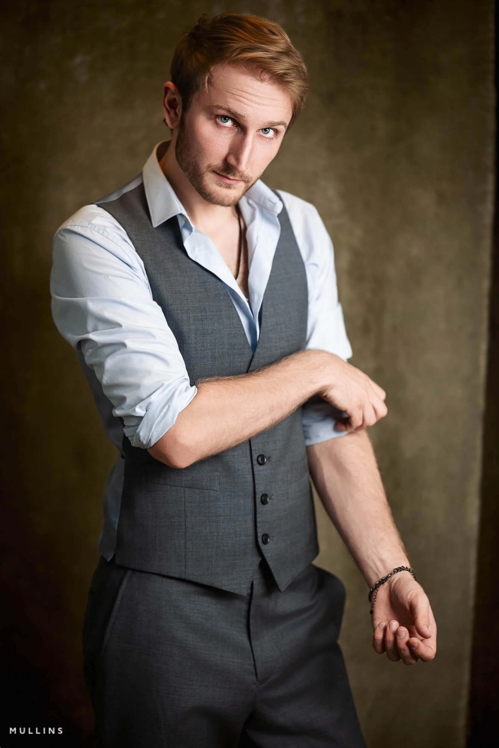 Original actor portrait before editing