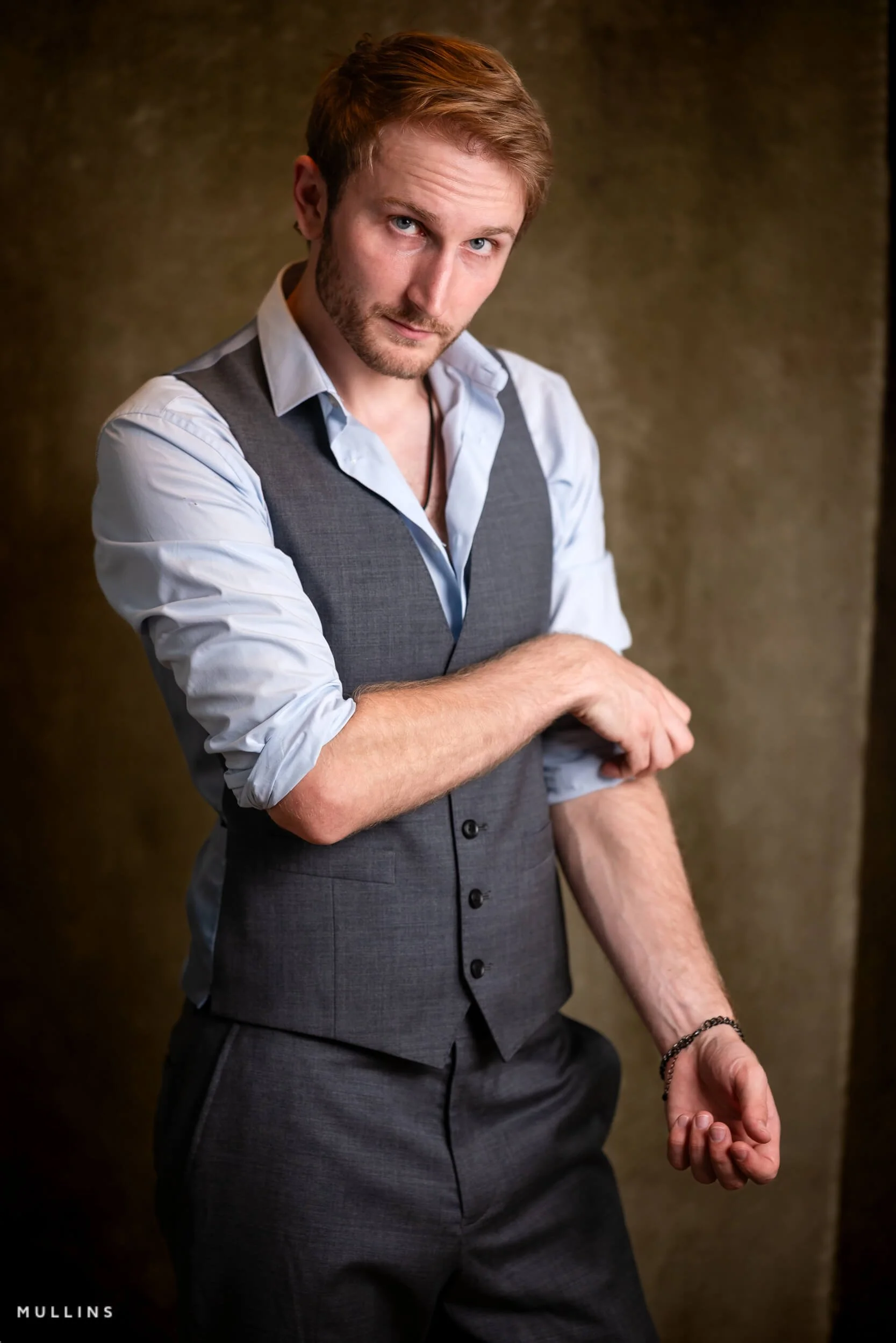 Actor portrait after Lightroom editing
