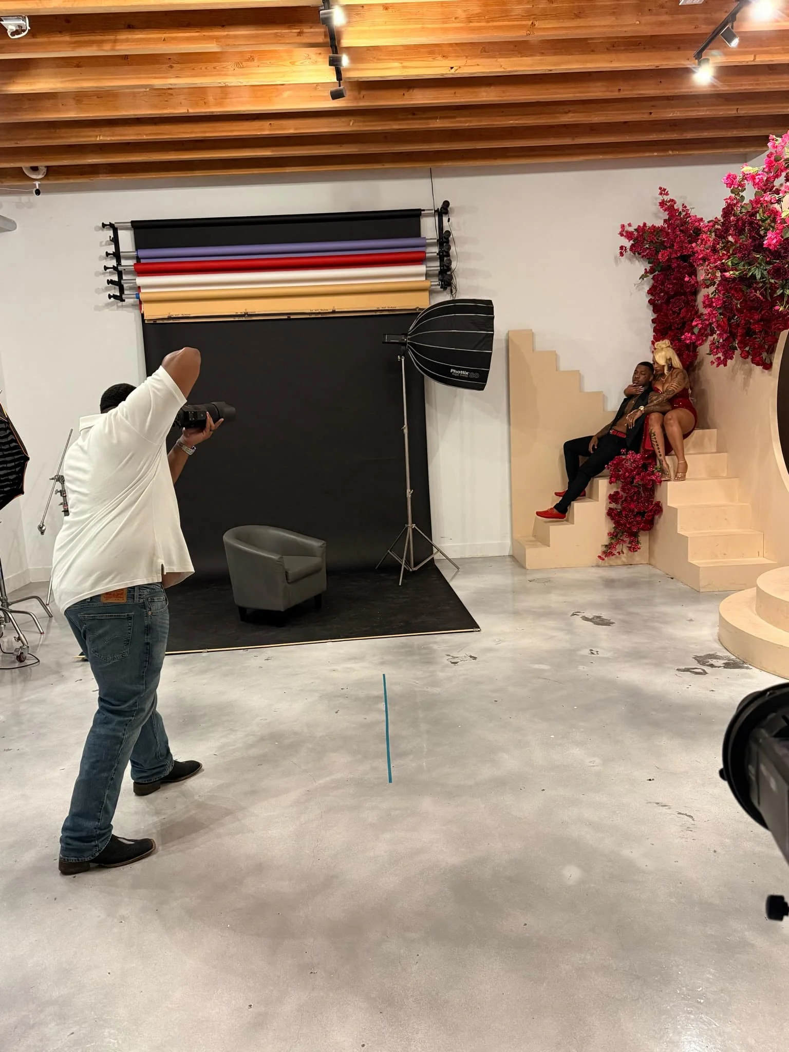 T3 Photography behind the scenes