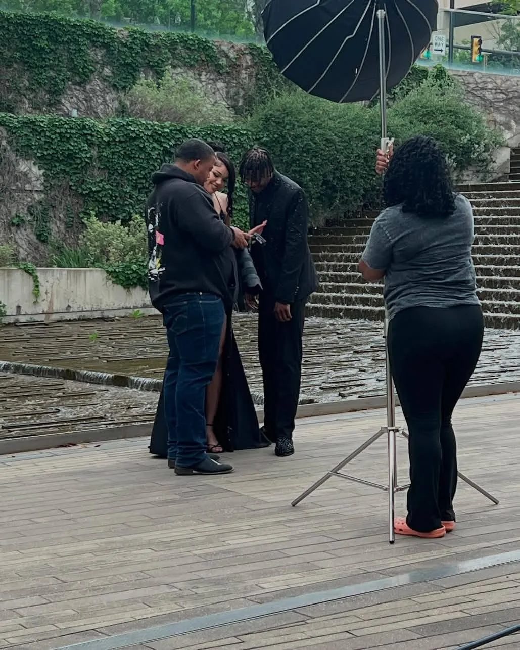 Behind the scenes at a T3 Photography session