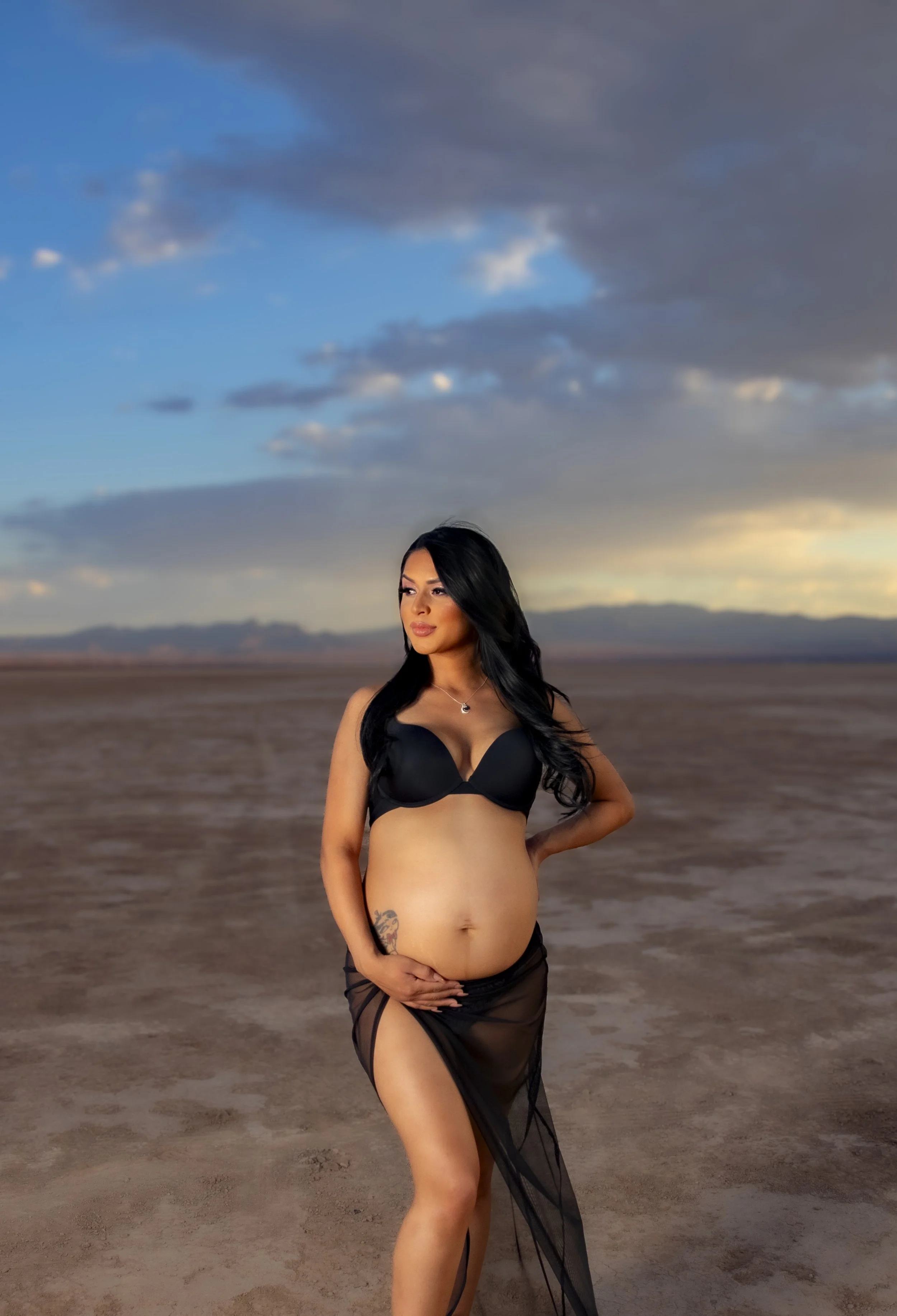 Maternity portrait by T3 Photography
