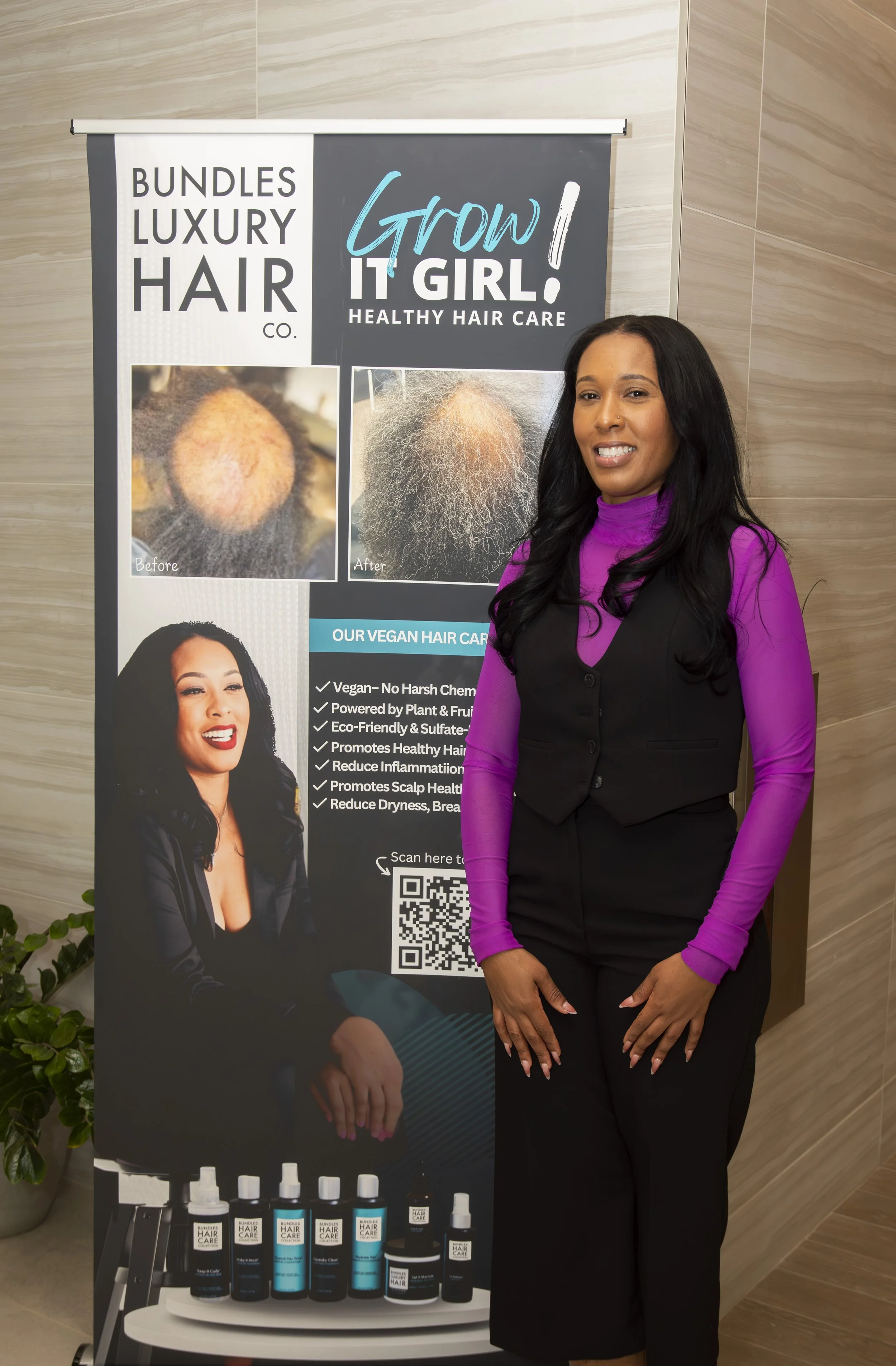 Branding event candid