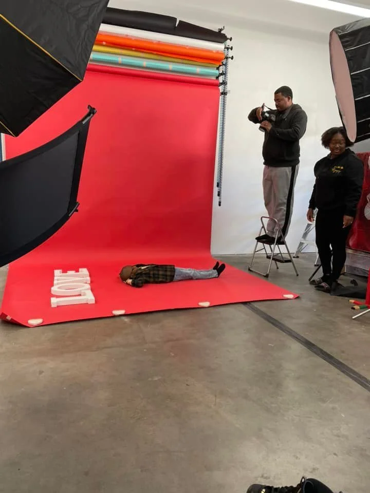T3 Photography studio setup