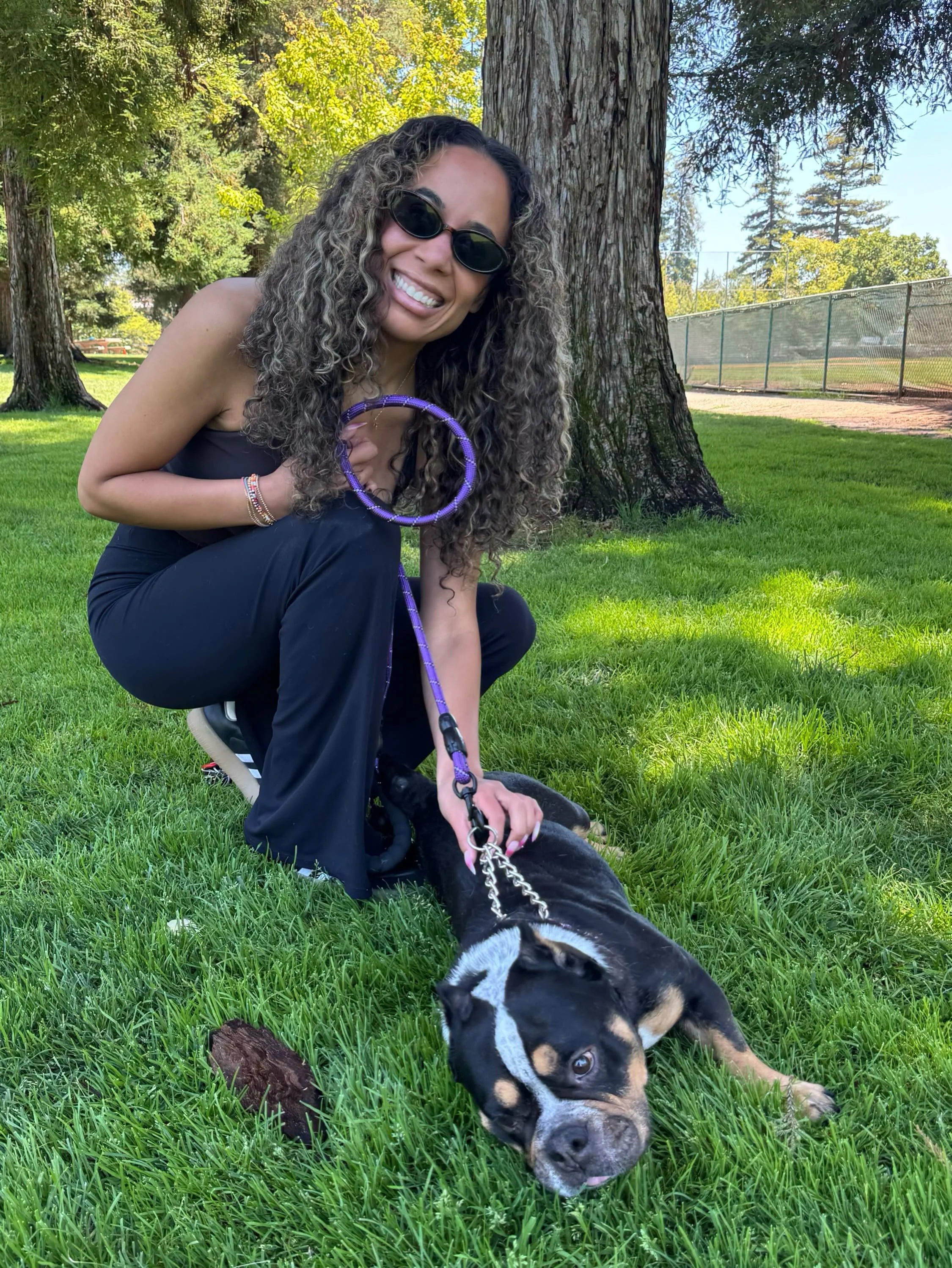 Bessie with new family