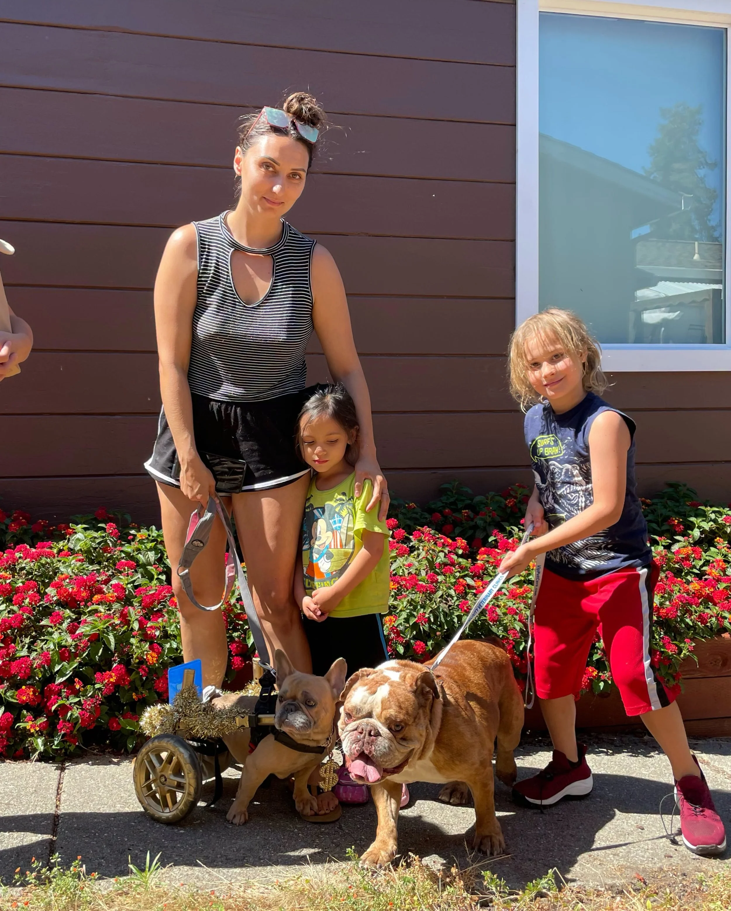 Remington with new family