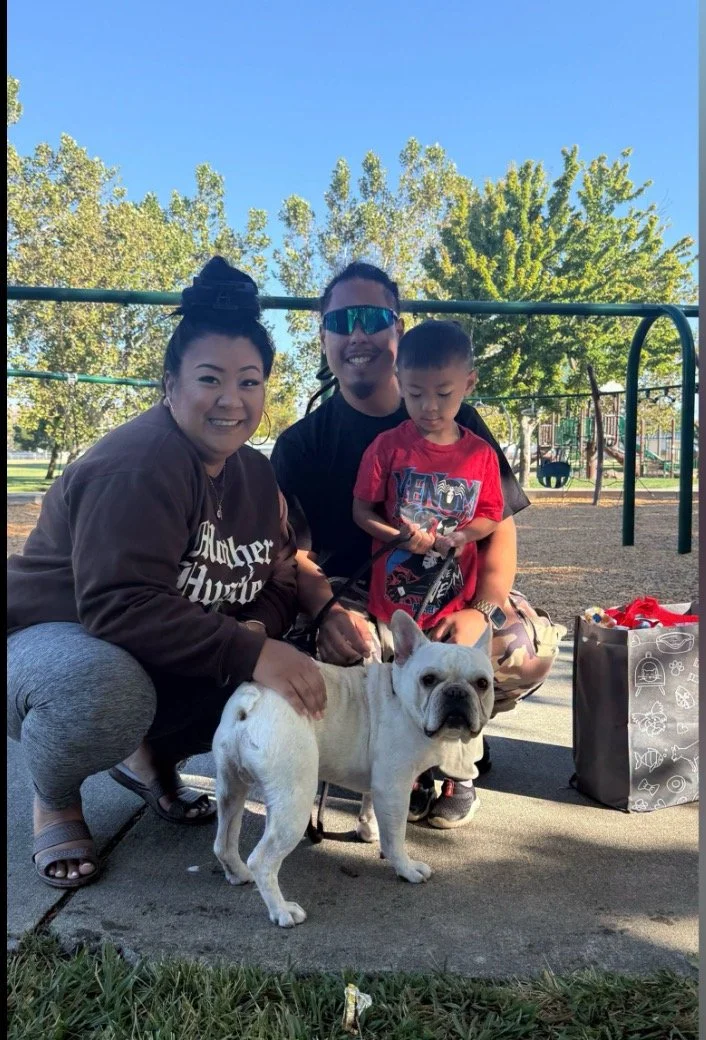 Coach with new family