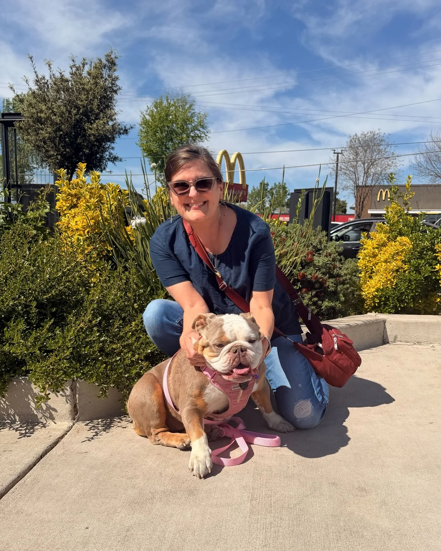 Edith with new family