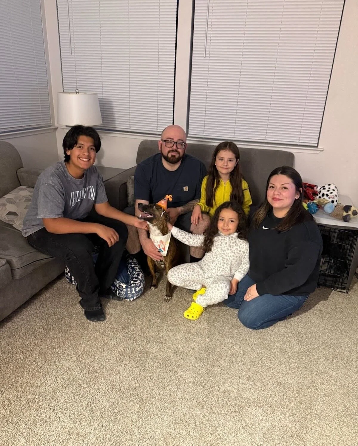 Stripes with new family