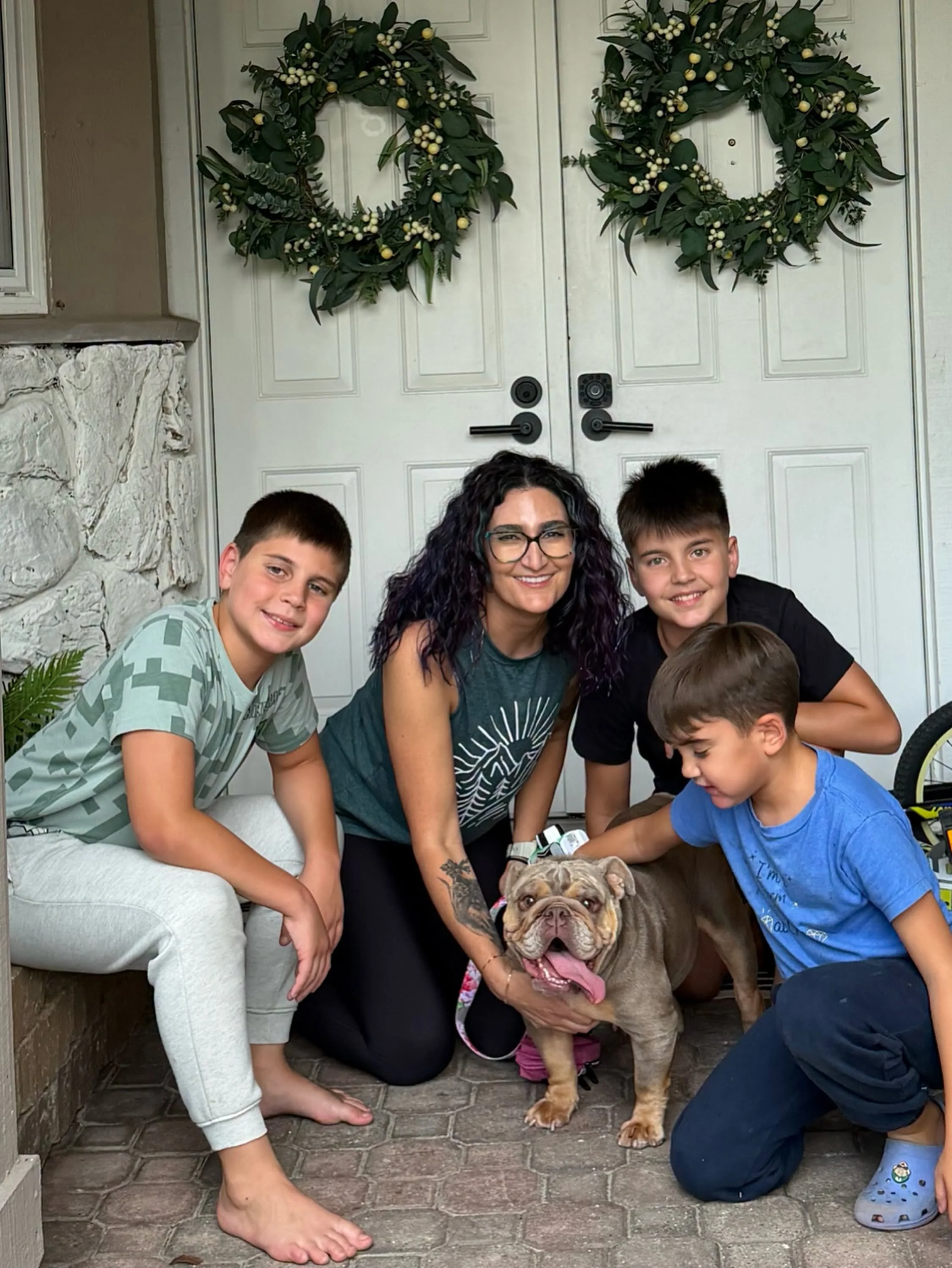 Lula with new family